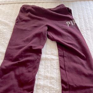Maroon VS Pink Sweats